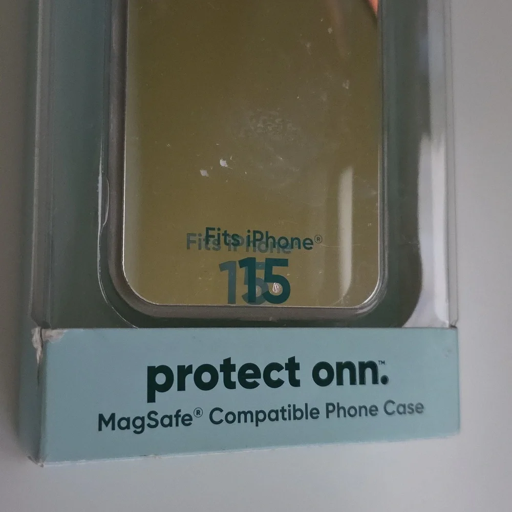 onn Protect iphone 15 Mirror Phone Case Compatible With MagSafe
